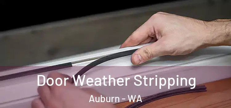 Door Weather Stripping Auburn - WA