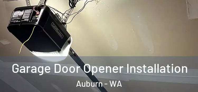  Garage Door Opener Installation Auburn - WA
