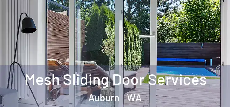 Mesh Sliding Door Services Auburn - WA